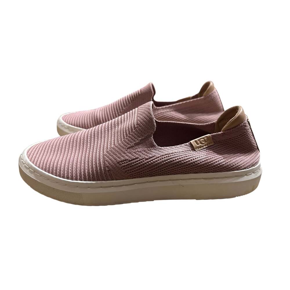 UGG Womens 9.5 Pink Knit Slip On Platform Sneakers Casual Shoes Nordstrom
